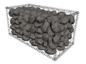 Габион сварной оцинкованный 0,5х0,5х0,5, пруток 3мм, спираль 15*1000мм, Габион сварной оцинк. d15, 0,5х0,5х0,5 (яч. 50х50х3). Комплектация: сетка 0,5*0,5 - 6шт., спираль 0,5м - 12шт., крючки - 4шт.