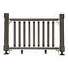 Комплект столба из ДПК CM Railing 1255х136х130мм венге купить в Москве