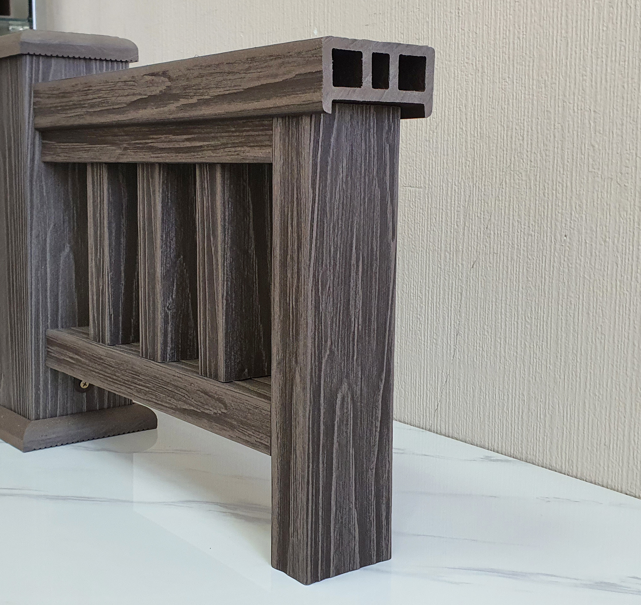 Балясина ТЕРРАпол 3D Тик Киото 52х32х2400мм купить в Санкт-Петербурге