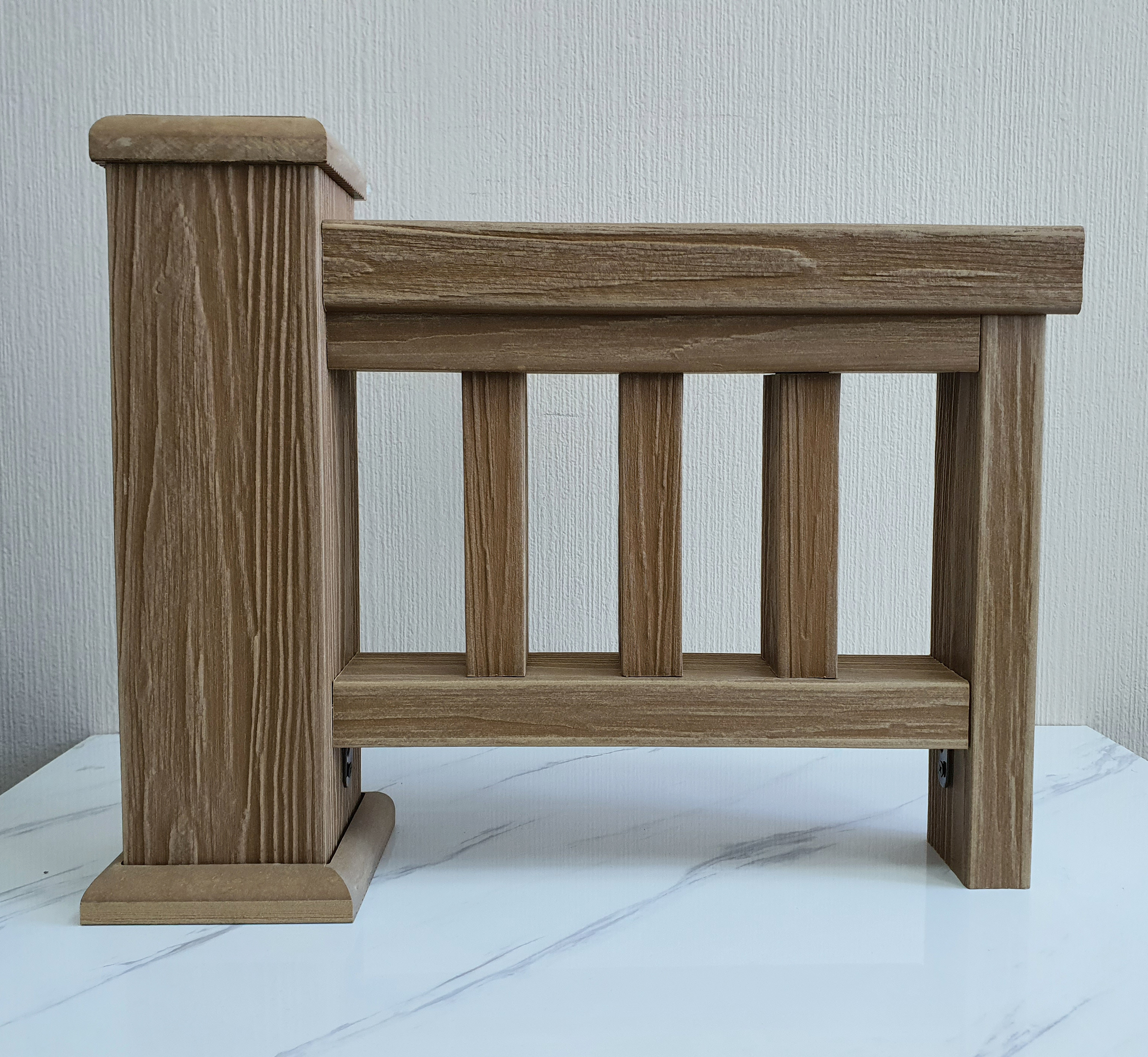 Перила ТЕРРАпол 3D Дуб Севилья 84х43х2400мм купить в Санкт-Петербурге