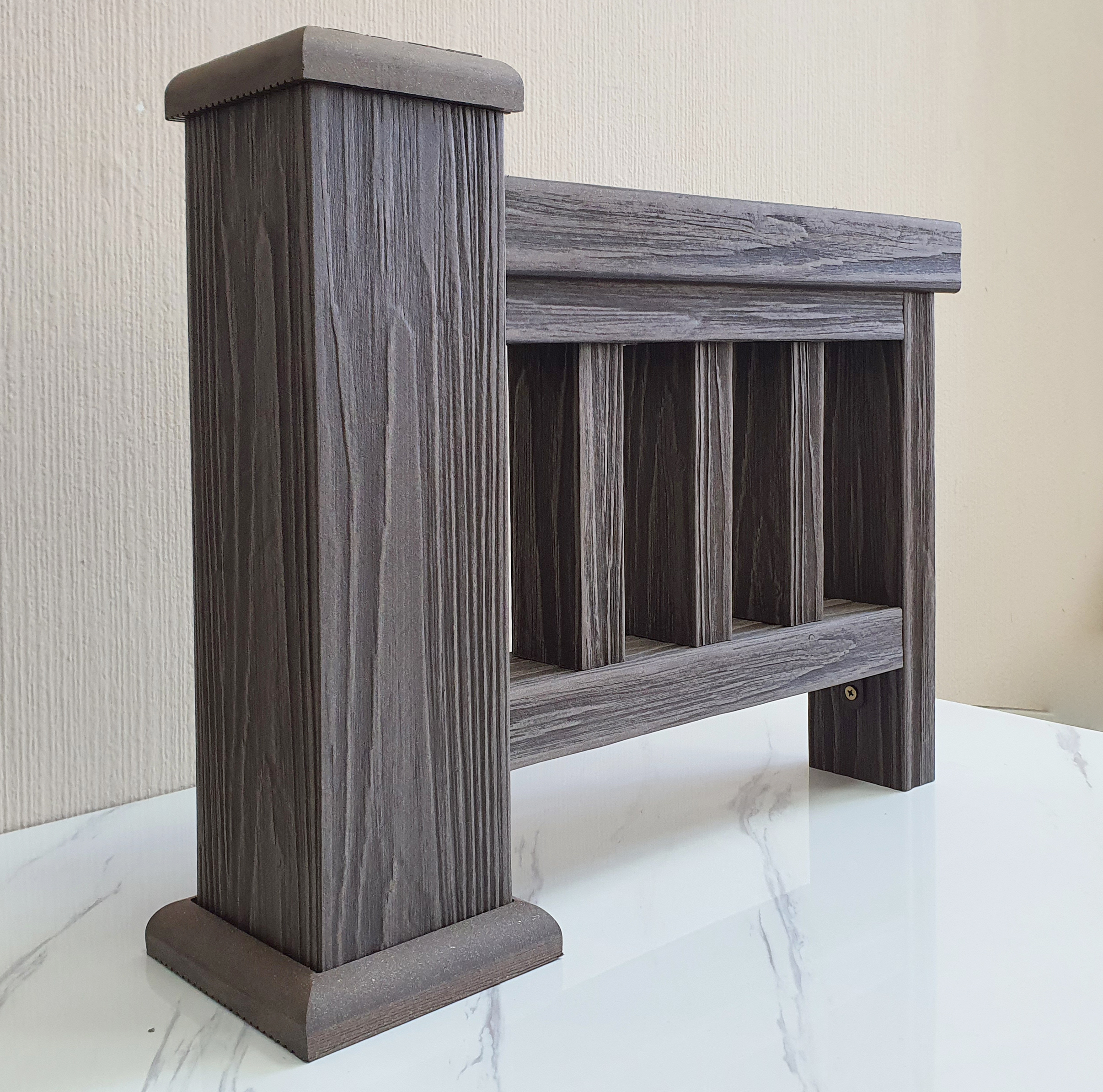 Перила ТЕРРАпол 3D Тик Киото 84х43х2400мм купить в Санкт-Петербурге