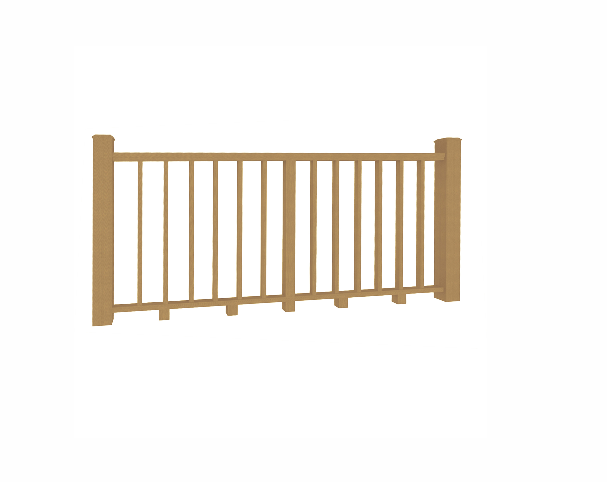 Перила ТЕРРАпол КЛАССИК Дуб Севилья 86х31х3000мм купить в Санкт-Петербурге