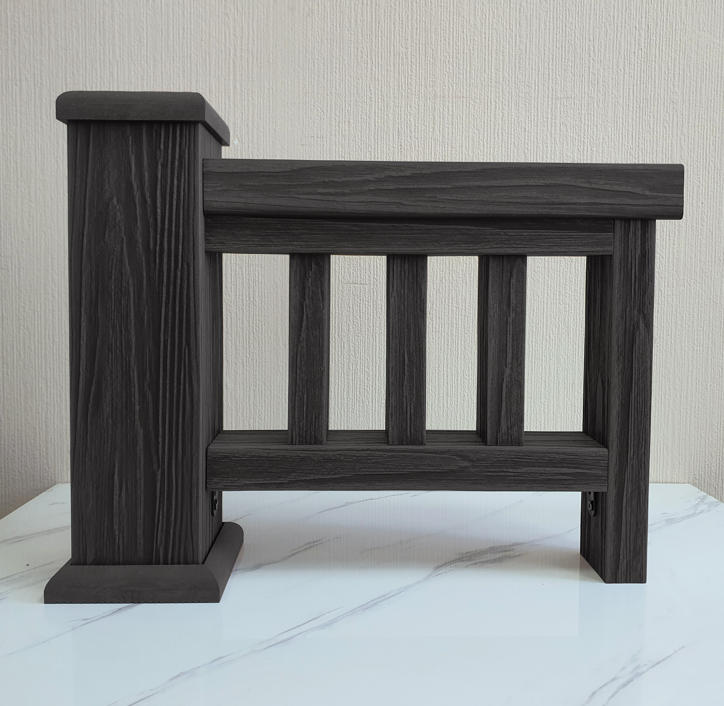 Подбалясенник ТЕРРАпол 3D Черное Дерево 69х35х2400мм купить в Санкт-Петербурге