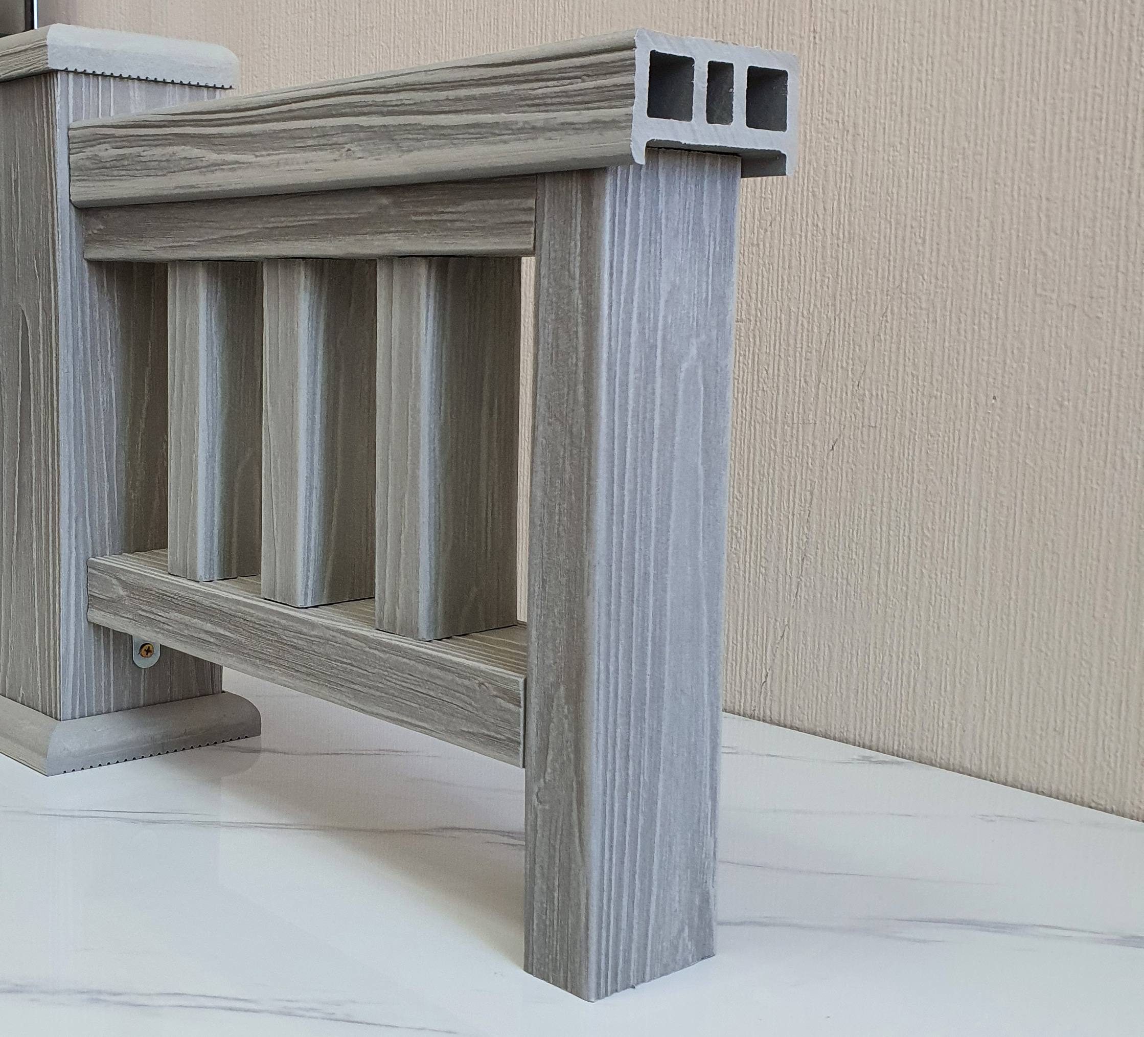 Подбалясенник ТЕРРАпол 3D Дуб Беленый 69х35х3000мм купить в Санкт-Петербурге