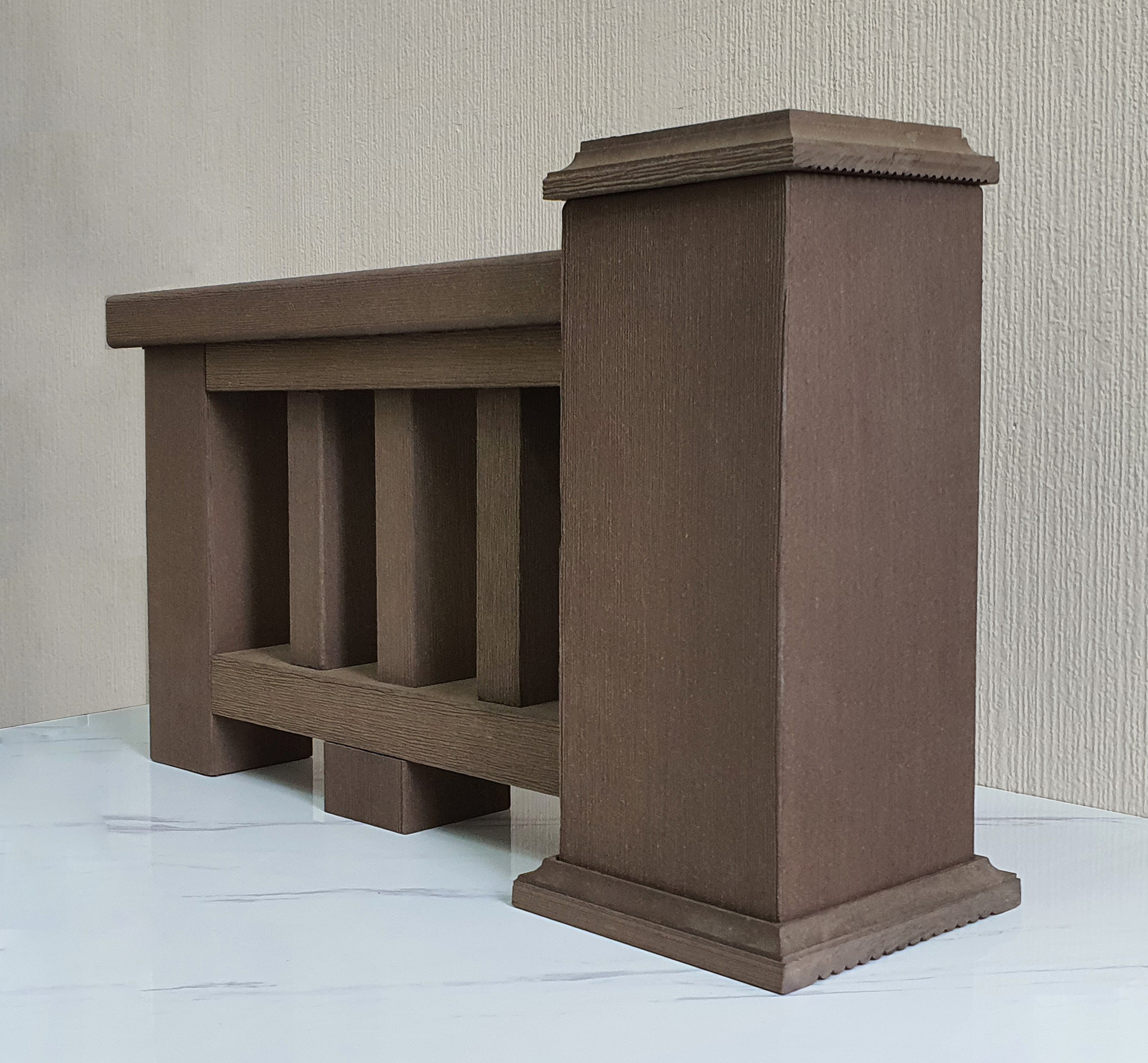 Столб малый ТЕРРАпол КЛАССИК Тик Киото 70х70х3050мм купить в Санкт-Петербурге