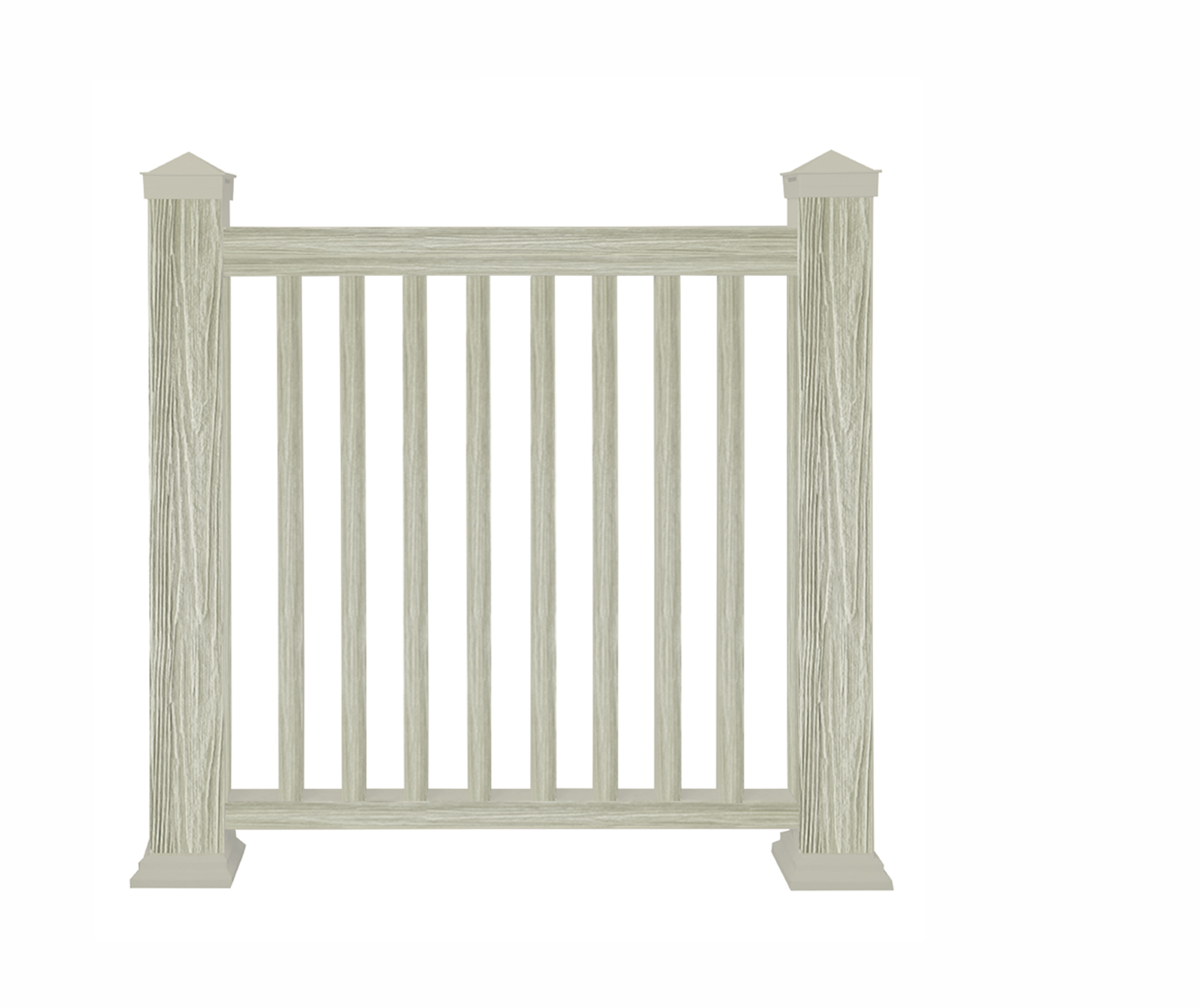 Перила ТЕРРАпол 3D Дуб Беленый 84х43х3000мм купить в Санкт-Петербурге