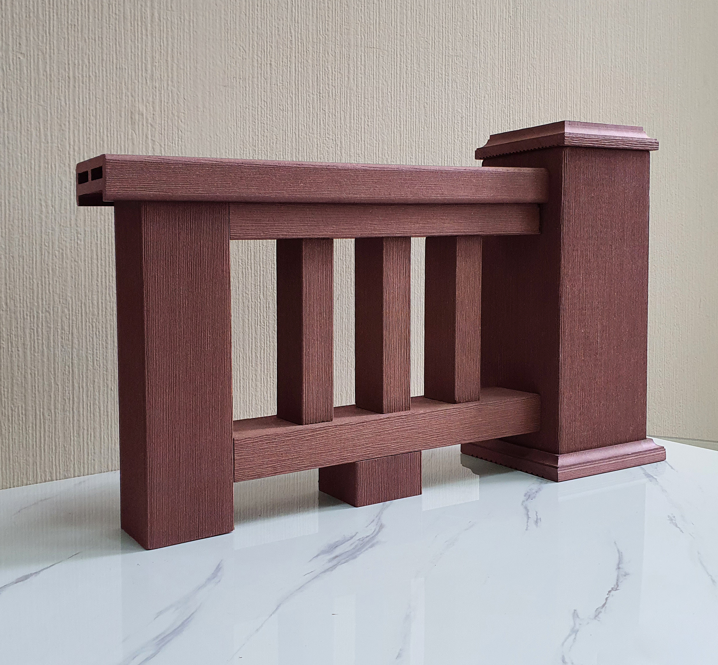 Столб малый ТЕРРАпол КЛАССИК Орех Милано 70х70х3050мм купить в Санкт-Петербурге