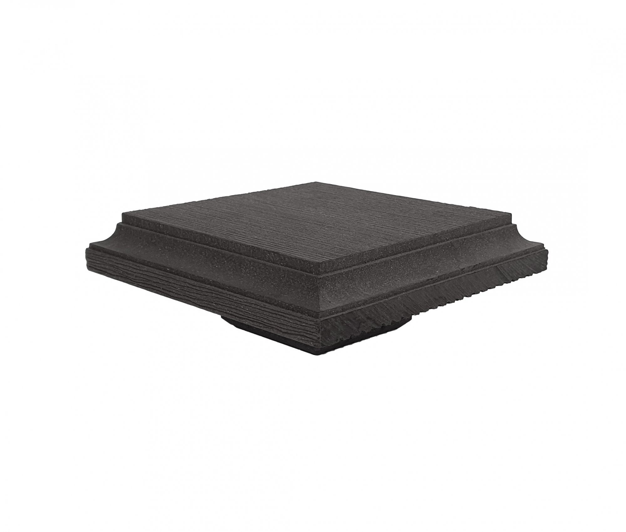 Крышка на столб ТЕРРАпол КЛАССИК Черное дерево 130х130мм купить в Санкт-Петербурге