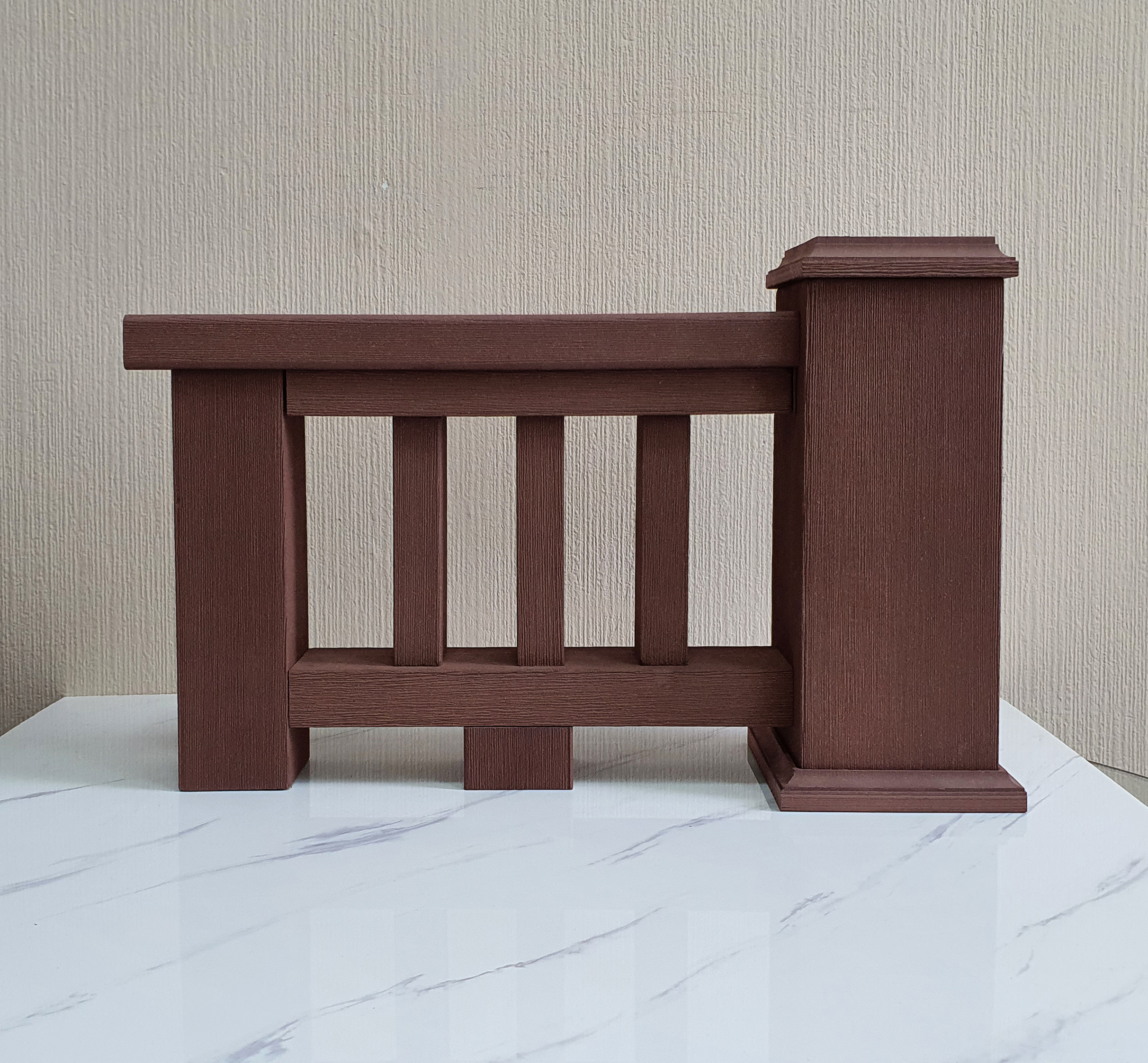 Перила ТЕРРАпол КЛАССИК Орех Милано 86х31х3000мм купить в Санкт-Петербурге