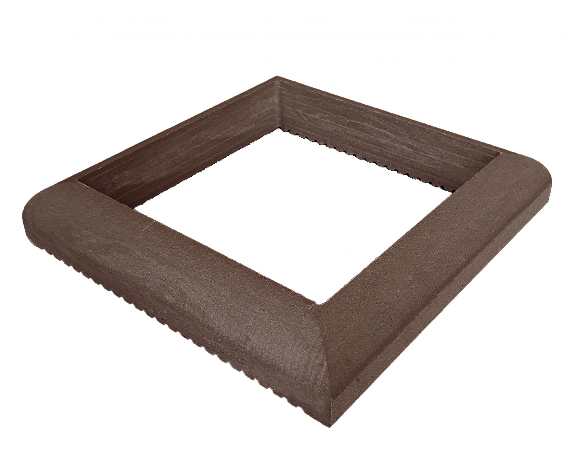 Рамка для столба ТЕРРАпол 3D Орех Милано 130х130мм купить в Санкт-Петербурге