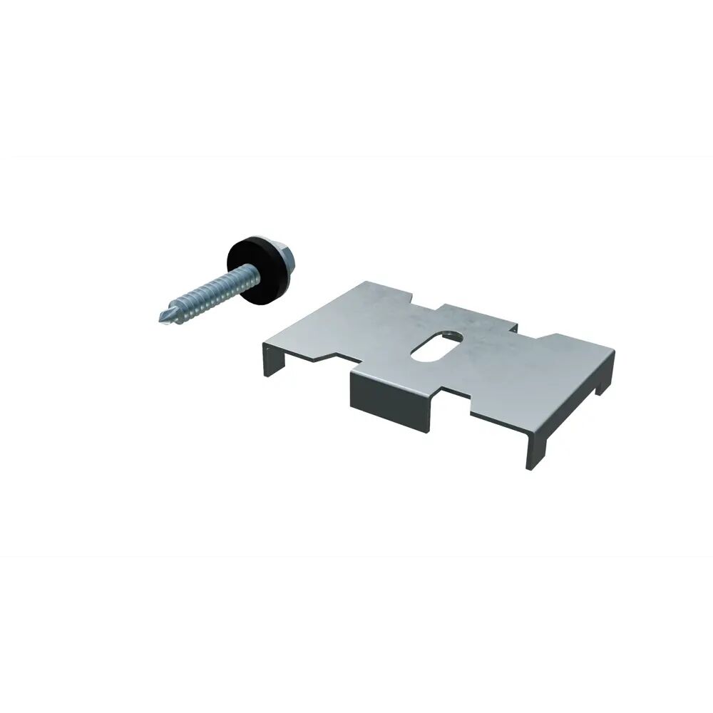 Крепление 3D секции Гиттер/сетки ПАУК тип1 с саморезом 100шт купить в Санкт-Петербурге