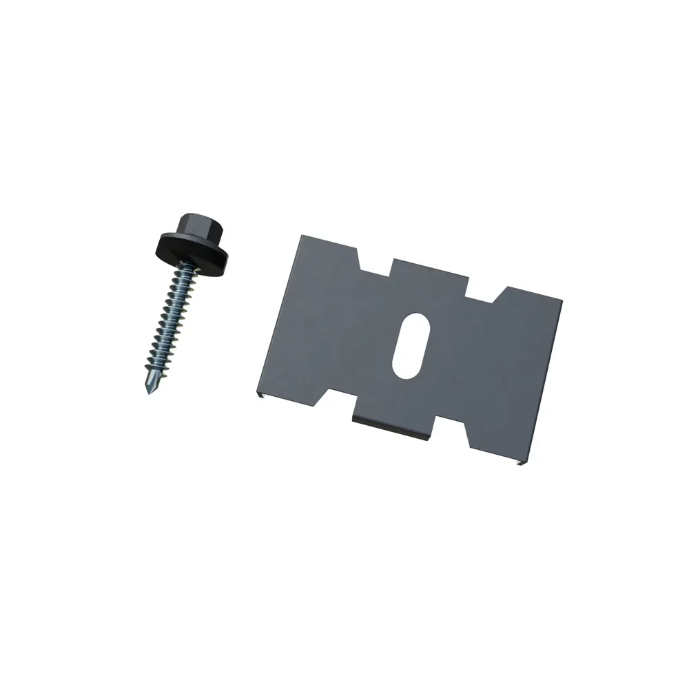 Крепление 3D секции Гиттер/сетки ПАУК тип1 с саморезом 100шт купить в Санкт-Петербурге