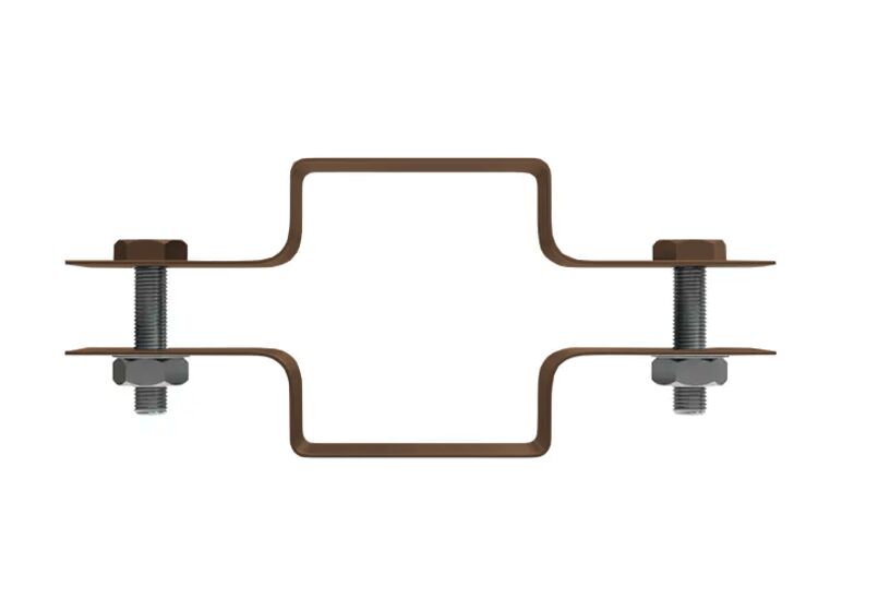 Хомут составной 60х60 Н-1500мм цинк 3шт купить в Санкт-Петербурге