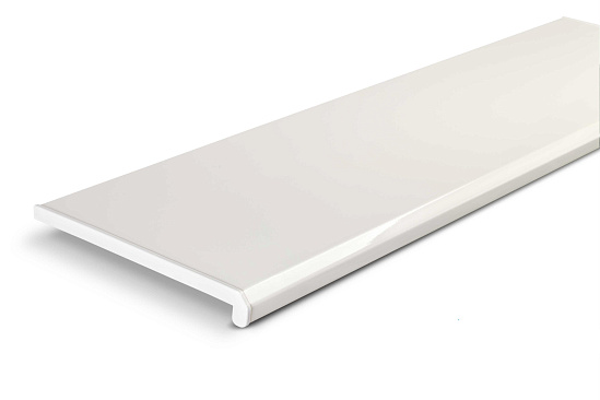 Подоконник Данке Lucido Bianco (Ш 100мм) {длины по спецификации} купить в Санкт-Петербурге