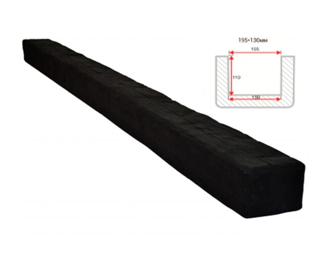 Балка декоративная "Рустик" 195х130мм 1000мм Арнодекор купить в Санкт-Петербурге