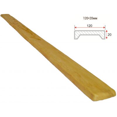 Доска декоративная "Модерн" 120х20мм 1000мм Арнодекор купить в Санкт-Петербурге