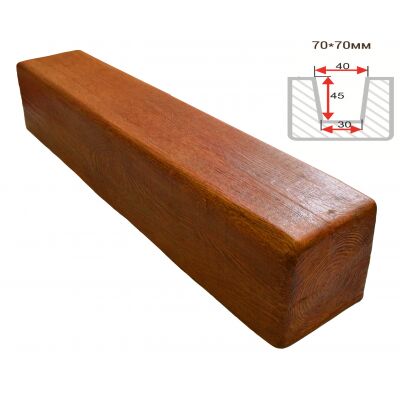 Балка декоративная "Модерн" 70х70мм 1000мм Арнодекор купить в Санкт-Петербурге