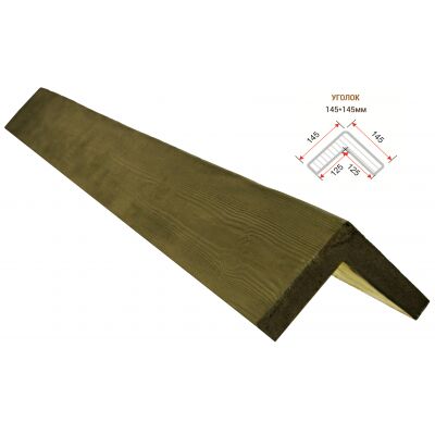 Уголок декоративный "Модерн" 145х145мм 3000мм Арнодекор купить в Санкт-Петербурге