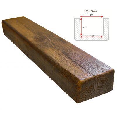 Балка декоративная "Модерн" 195х130мм 1000мм Арнодекор купить в Санкт-Петербурге