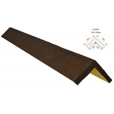 Уголок декоративный "Модерн" 145х145мм 2000мм Арнодекор купить в Санкт-Петербурге