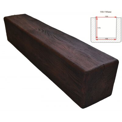 Балка декоративная "Модерн" 195х195мм 1000мм Арнодекор купить в Санкт-Петербурге