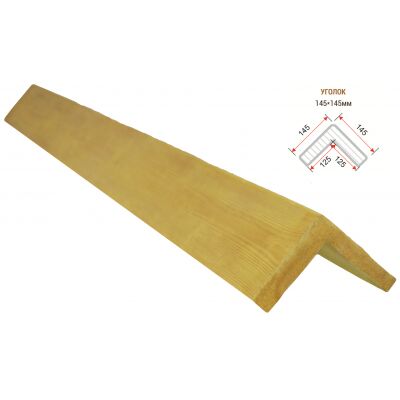 Уголок декоративный "Модерн" 145х145мм 2000мм Арнодекор купить в Санкт-Петербурге