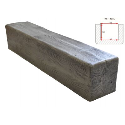 Балка декоративная "Модерн" 145х145мм 1000мм Арнодекор купить в Санкт-Петербурге