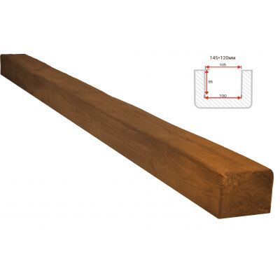 Балка декоративная "Модерн" 145х120мм 1000мм Арнодекор купить в Санкт-Петербурге