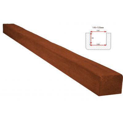 Балка декоративная "Модерн" 145х120мм 1000мм Арнодекор купить в Санкт-Петербурге