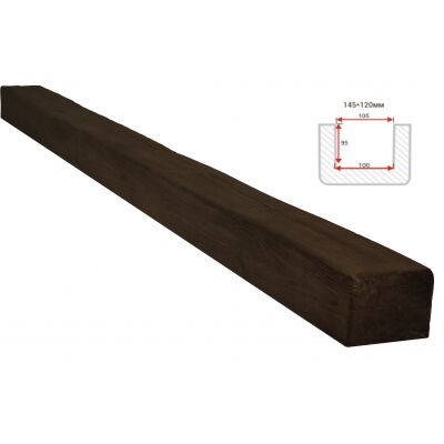 Балка декоративная "Модерн" 145х120мм 1000мм Арнодекор купить в Санкт-Петербурге