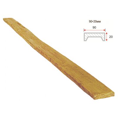 Доска декоративная "Рустик" 90х20мм 1000мм Арнодекор купить в Санкт-Петербурге