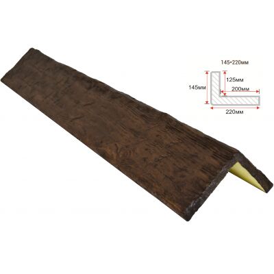 Оконный откос "Рустик" 145х220х20мм 1000мм Арнодекор купить в Санкт-Петербурге