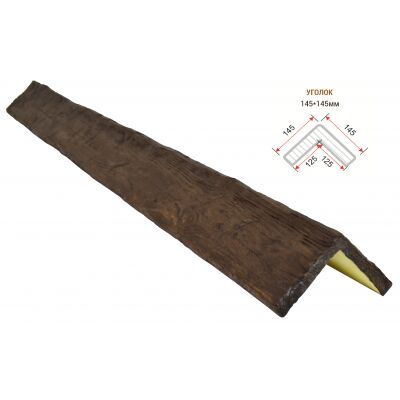 Уголок декоративный "Рустик" 145х145мм 2000мм Арнодекор купить в Санкт-Петербурге