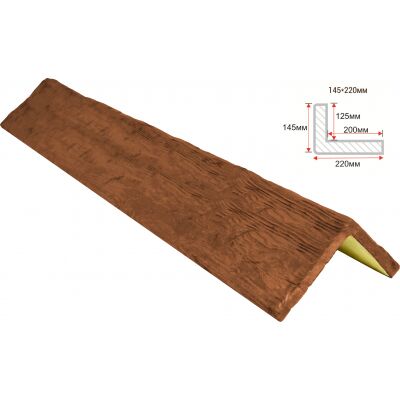 Оконный откос "Рустик" 145х220х20мм 1000мм Арнодекор купить в Санкт-Петербурге