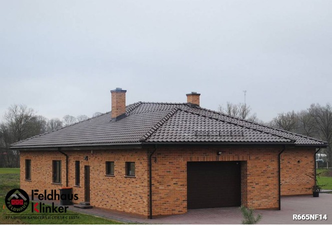 Клинкерная плитка угловая W665NF14 (240+115)x14x71мм 12шт/уп FeldHaus купить в Москве