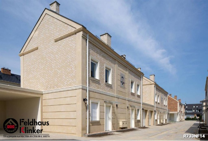 Клинкерная плитка угловая W733NF14 (240+115)x14x71мм 12шт/уп FeldHaus купить в Москве