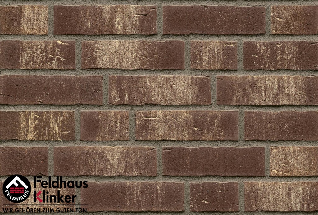 Клинкерная плитка ручной формовки Feldhaus Klinker, Vascu geo rotado 240х71х14 мм, R749NF14