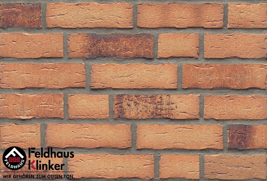 Клинкерная плитка ручной формовки Feldhaus Klinker, Sintra sabioso ocasa 240х71х14 мм, R695NF14