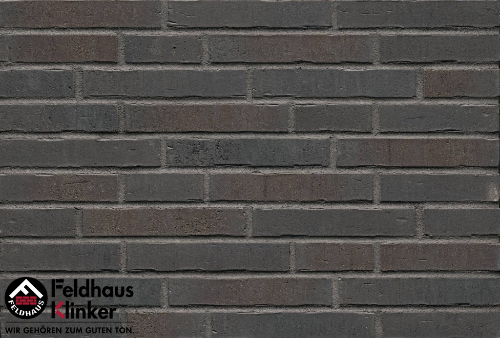 Клинкерная плитка ручной формовки Feldhaus Klinker, Vascu vulcano verdo 290х52х14 мм, R737LDF14