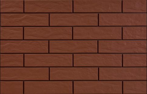 Плитка клинкерная под кирпич Elewacja rustiko burgund 9577 24.5х6.5х0.65 матовый 32шт/упак Cerrad купить в Санкт-Петербурге