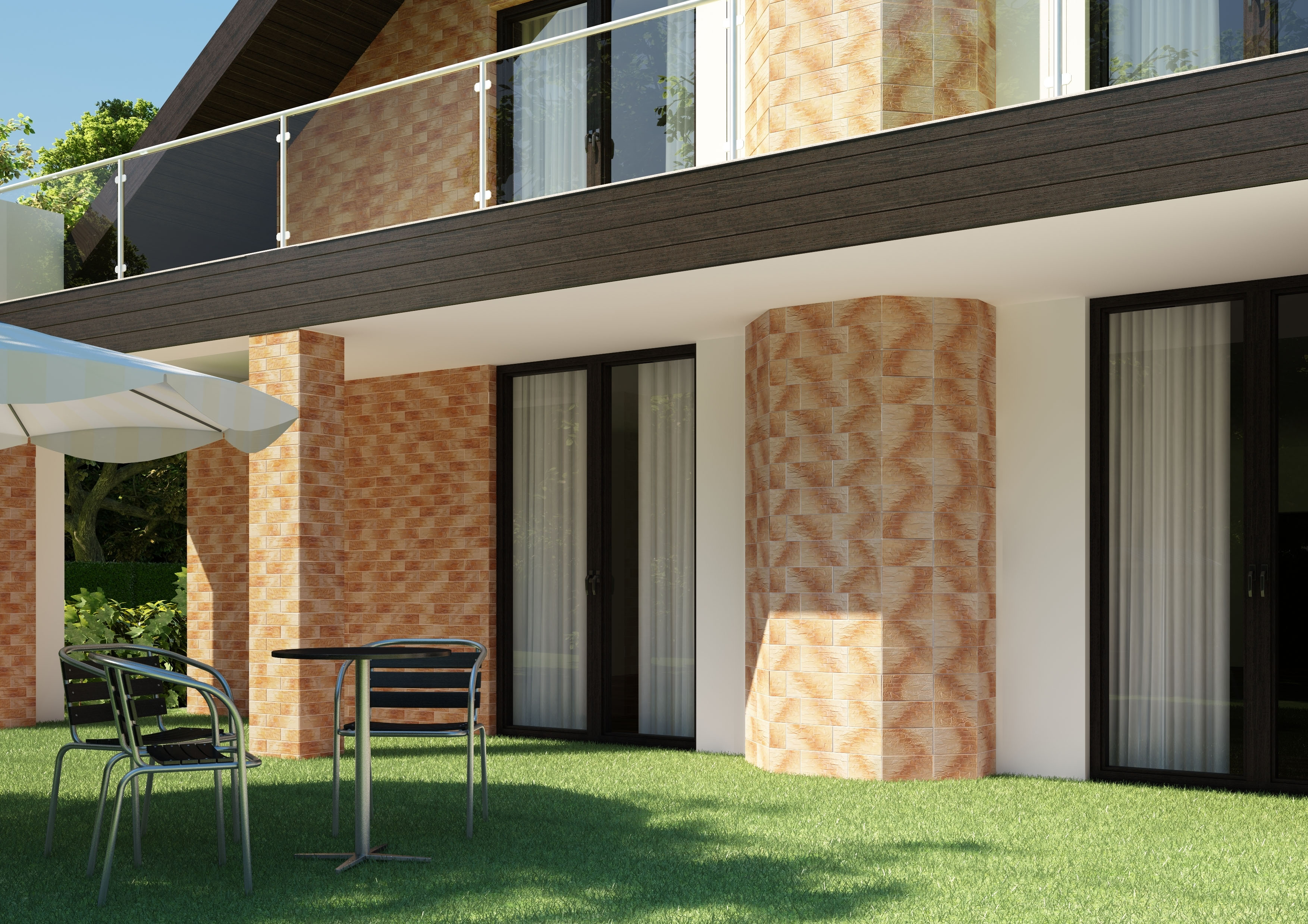 Плитка клинкерная Kamien Cer 8 Mocca 30х14.8х0.9 структурный 12шт/упак Cerrad купить в Санкт-Петербурге