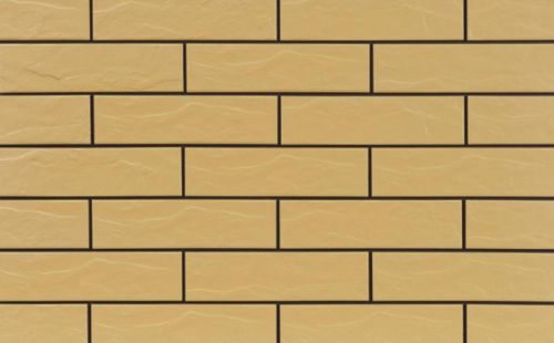 Плитка клинкерная под кирпич Elewacja rustiko piaskowa 24.5х6.5х0.65 матовый 32шт/упак Cerrad купить в Санкт-Петербурге