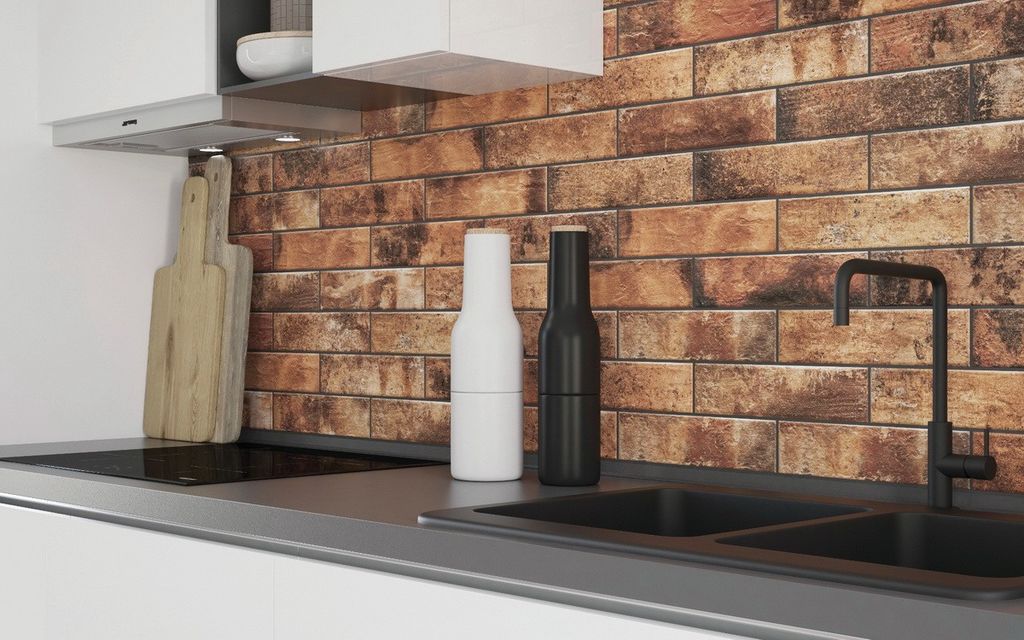 Плитка клинкерная под кирпич Piatto red 30х7.4х0.9 матовый 22шт/упак Cerrad купить в Санкт-Петербурге