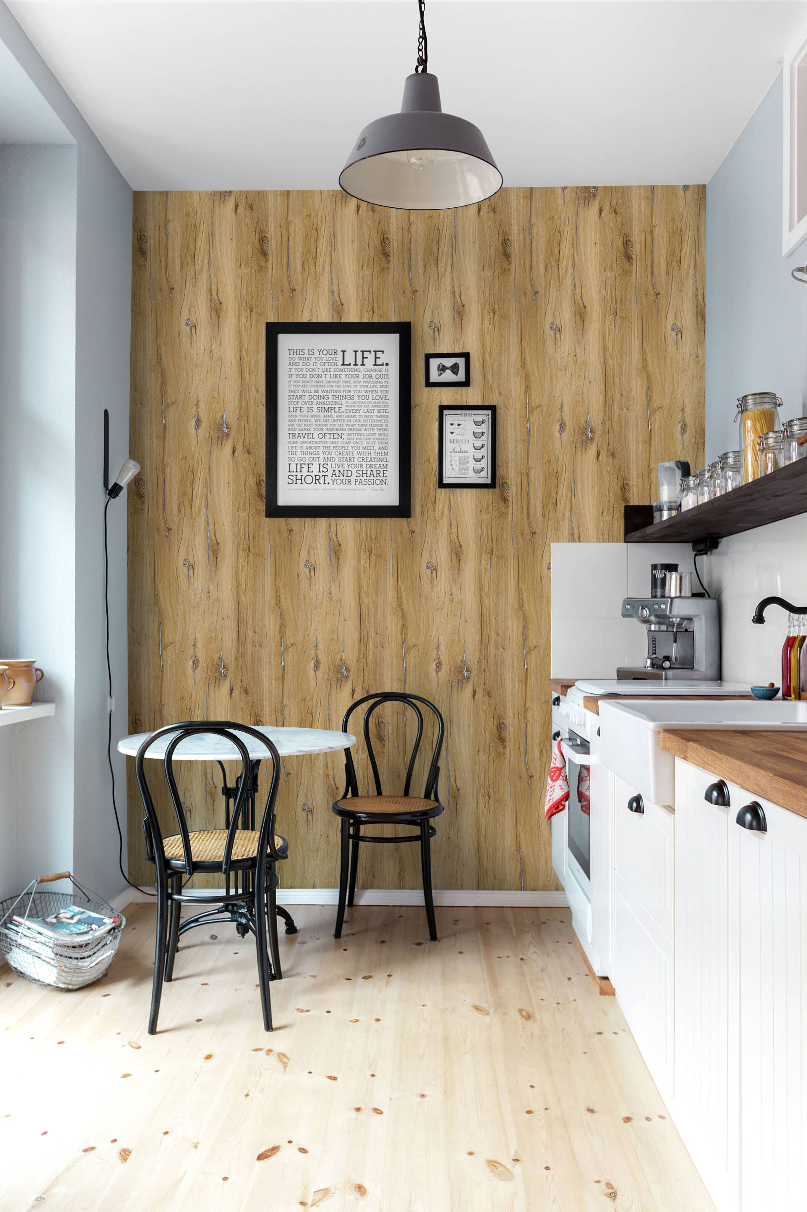 Quick Deck Plus Панель стеновая ЛВДСПШ Дуб Флагстафф 12х596х2420мм 50шт/пал купить в Санкт-Петербурге