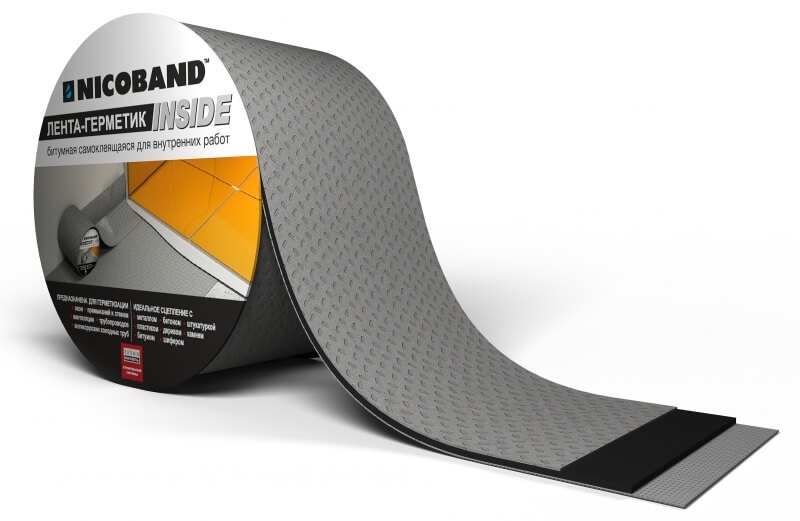Sale Лента-герметик для внутренних работ NICOBAND INSIDE  10см х 10м купить в Санкт-Петербурге