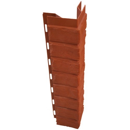 Наружный угол для цокольной панели кирпичный Snowbird купить в Санкт-Петербурге