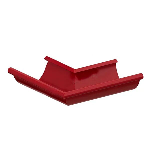 Уценка Угол желоба внешний 90° D125 темно-красный (3005) МП Foramina купить в Санкт-Петербурге