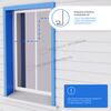 Планка откоса сложная 3D 245х75х2000мм PE 0,45мм купить в Санкт-Петербурге