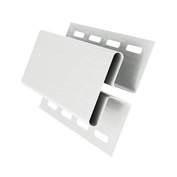 H-профиль для сайдинга SnowBird белый купить в Санкт-Петербурге