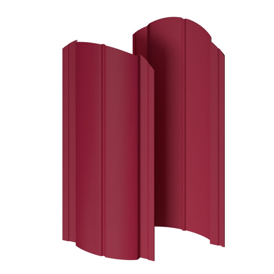 Штакетник МП Э-118-О фигурный 0.45мм ПЭ двусторонний {длины по списку} купить в Санкт-Петербурге